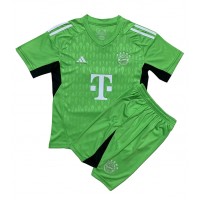 Bayern Munich Målvakt Replika babykläder Hemmaställ Barn 2023-24 Kortärmad (+ korta byxor)